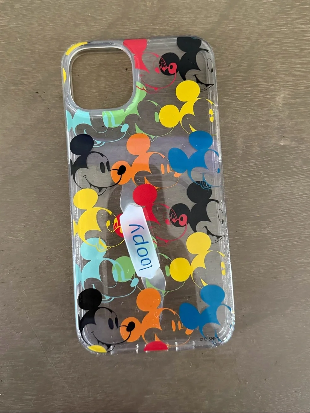 Disney Loopy Case with Multicolor Mickey Heads